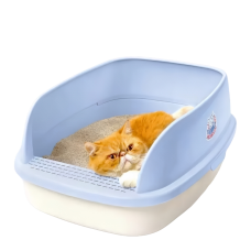 Catidea Litter Box Bread Bin Extra Large Blue, 001562, cat Litter Pan, Catidea, cat Housing Needs, catsmart, Housing Needs, Litter Pan